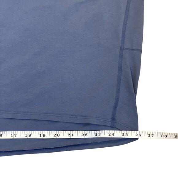 Lululemon Womens Back In Action Long Sleeve Top Blue Sz 16 - Picture 10 of 16